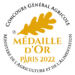 Médaille d'or - Concours Général Agricole