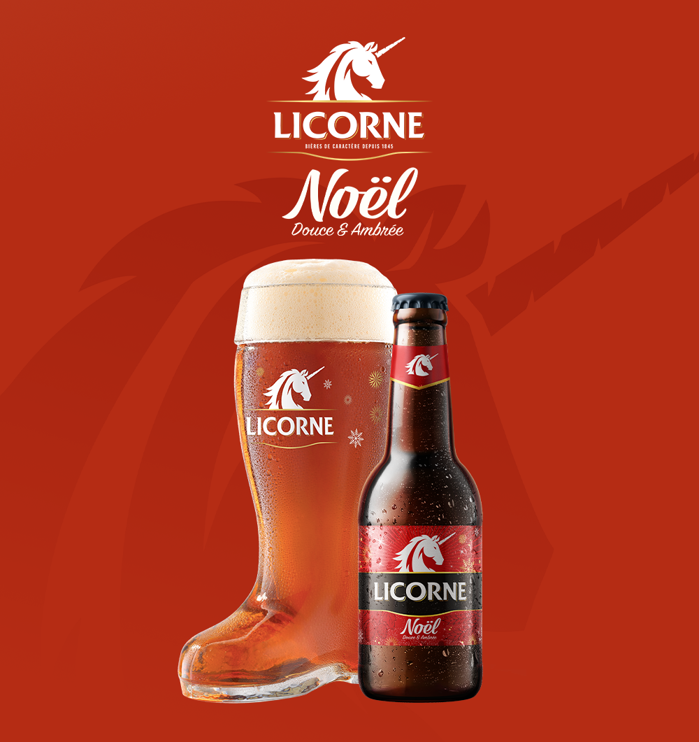 Licorne Noël
