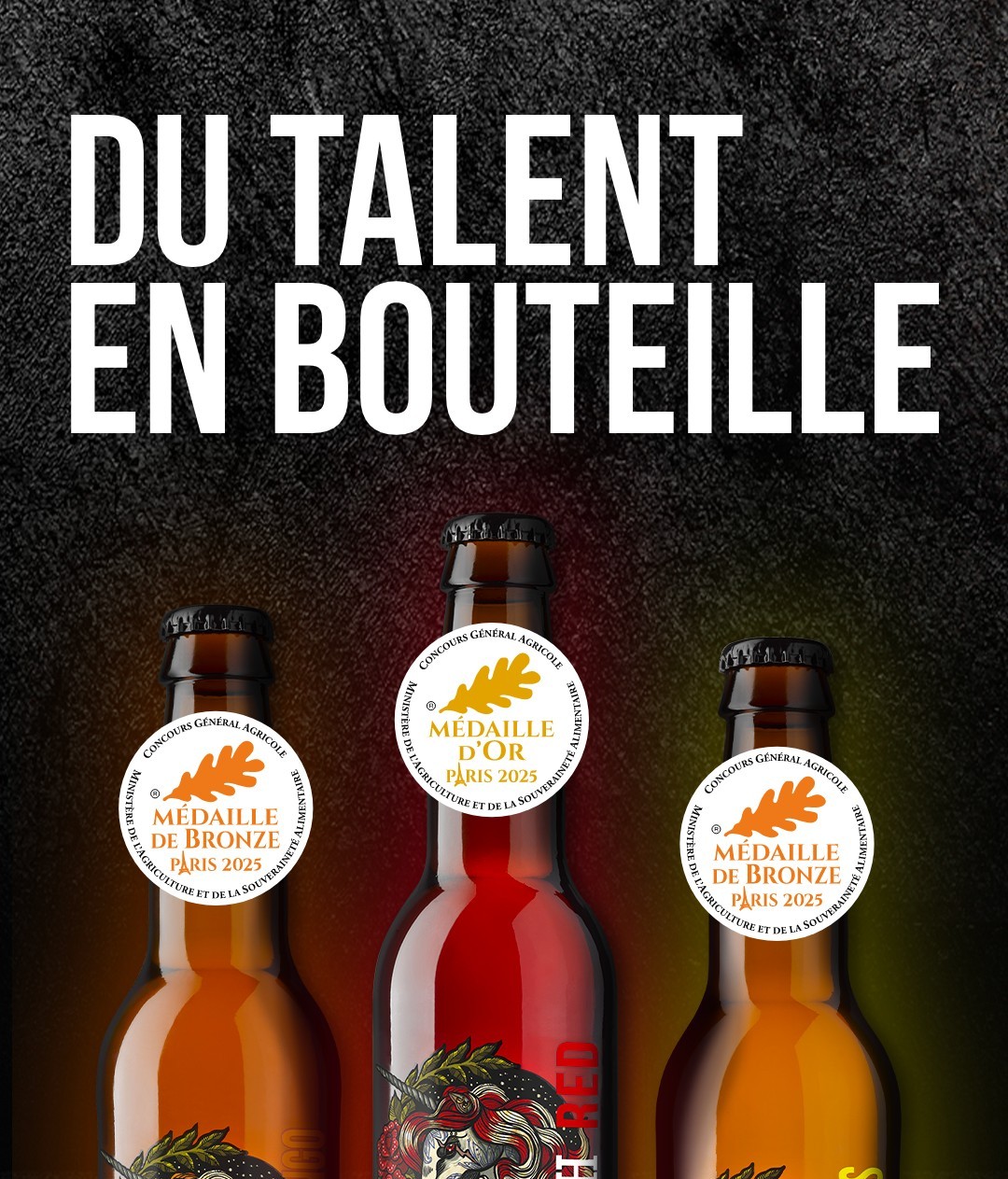 Slash obtient plusieurs médailles, dont une en or !