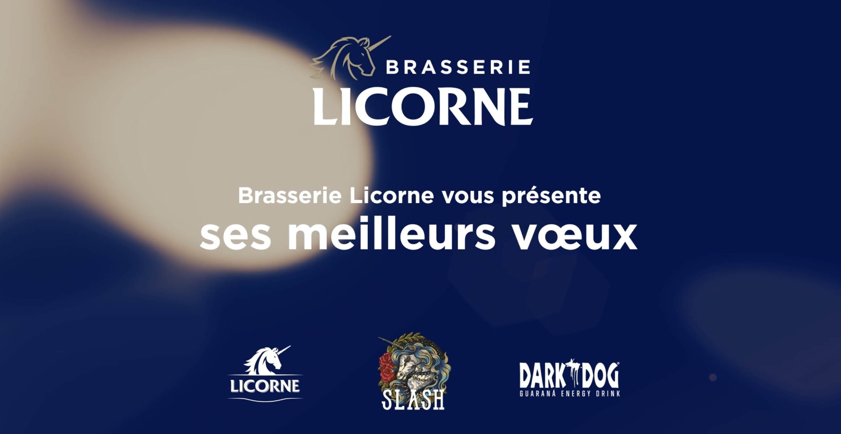 La carte de vœux Brasserie Licorne 2026 !