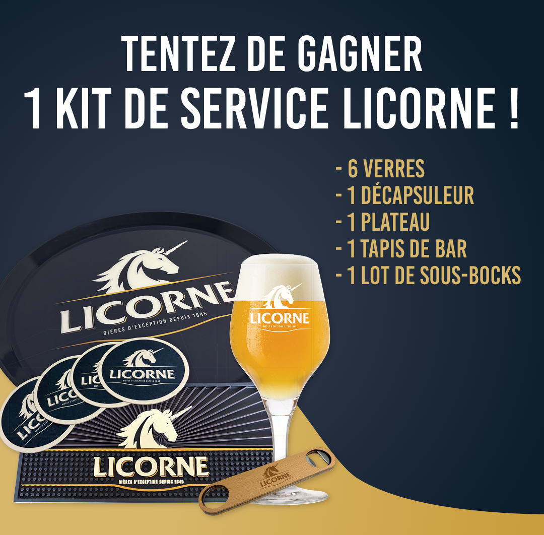 Jeu concours Licorne en Magasin : tentez de gagner votre kit de service !